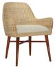 Century® Curate Ingenue Brown/Flax Dining Arm Chair-0