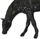 A & B Home Grazing Black Candle Holder-1