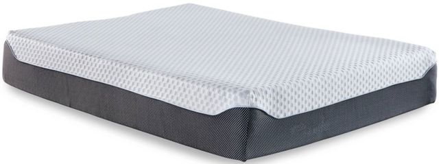 Sierra Sleep® by Ashley® Chime Elite 2-Piece 12" Memory Foam and Better than a Boxspring Foundation Twin Mattress Set-1