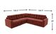Drew & Jonathan Home ModularOne New Horizon 5-Piece Merlot Modular Sectional-2