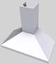 Vent-A-Hood® 42" White Wall Mounted Range Hood-3