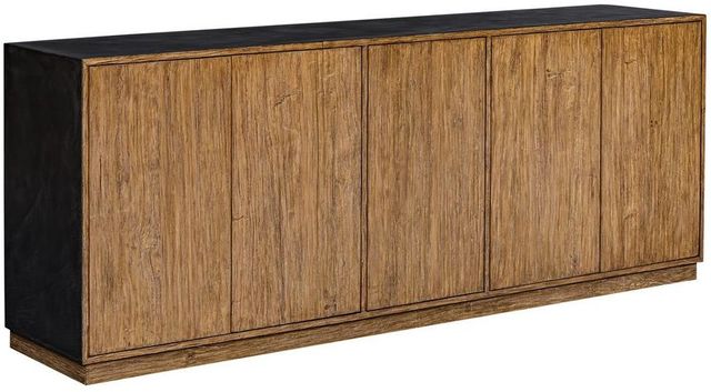 Uttermost® Kelvin Warm Natural 5-Door Wood Media Console-0