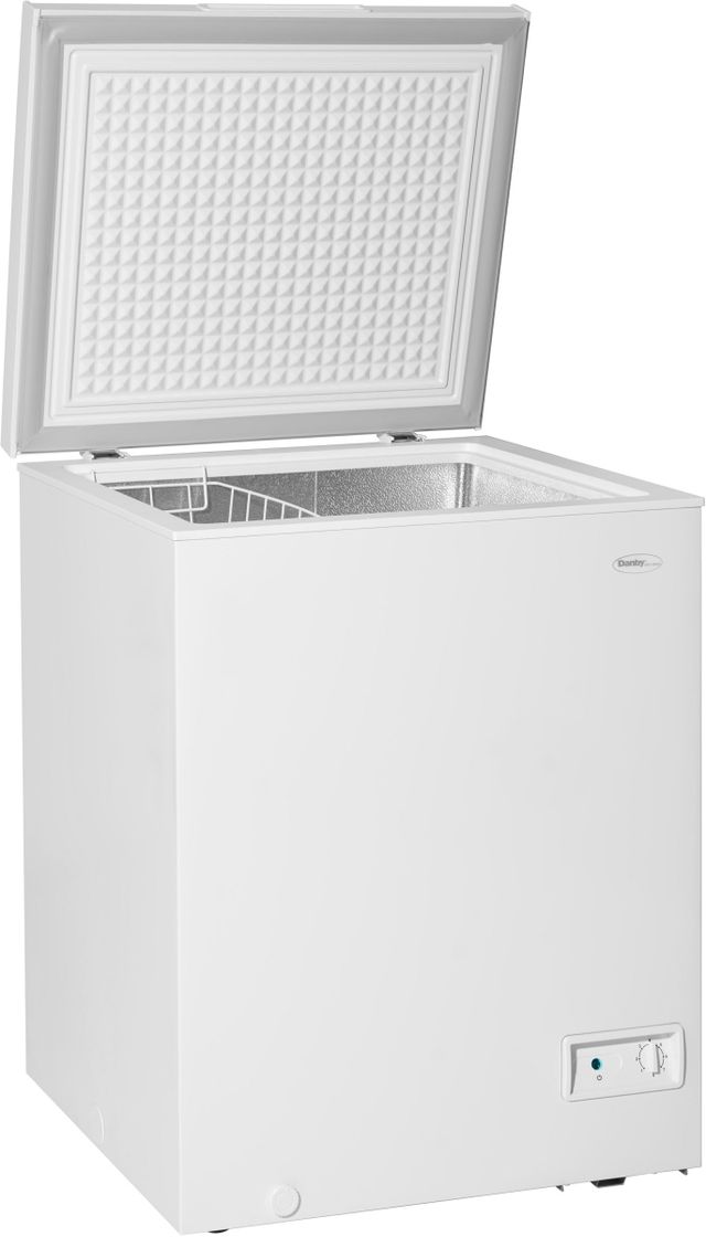 Danby® Diplomat 27" 5 Cu. Ft. White Chest Freezer-2