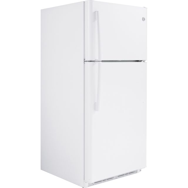 GE® 18.0 Cu. Ft. White Top Freezer Refrigerator-1