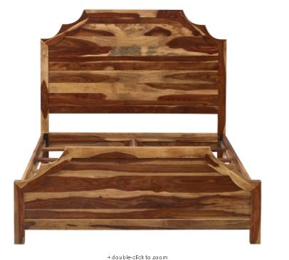 Jaipur Furniture Tahoe Keelan Natural Queen Panel Bed-1