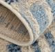 Feizy 39KIF Camellia Blue/Ivory 5'x8' Area Rug-3