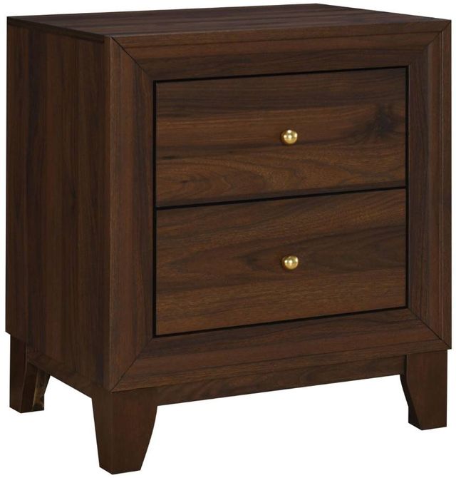 Coaster® Welsley Walnut Nightstand-0
