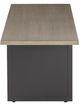 Signature Design by Ashley® Bree Zee Brown Aluminum Outdoor End Table with Black Base-2