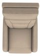 La-Z-Boy® Lennon Hemp Power Rocking Recliner with Headrest and Lumbar-4