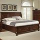 Vaughan-Bassett Reflections Dark Cherry King Storage Bed-0