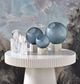 Currey & Company Nova 2-Piece White Swirl Decorative Object Set-3