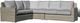 Enclover Jasmine 4-Piece Granite/Seagrass Sectional Set-0