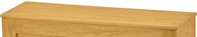 Crate Designs™ Furniture Classic Wood Lacquer Top Storage Bench-1
