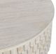 Classic Home Norwood Cream 40" Round Coffee Table-3