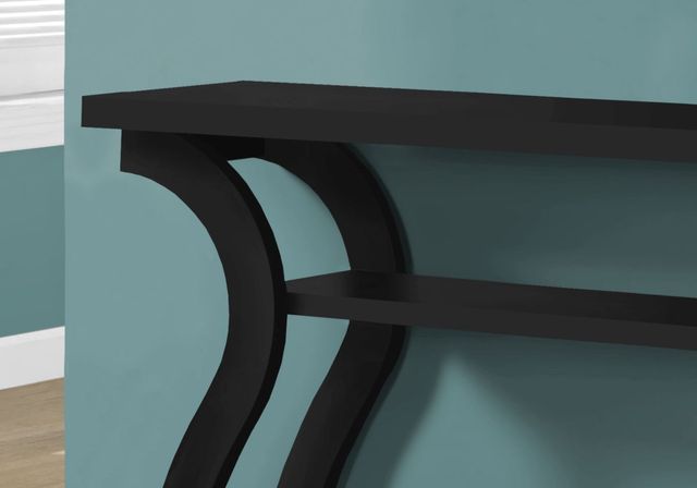 Monarch Specialties Inc. 47"L Black Hall Console Table -1