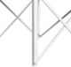 Elements International Talia White Full Loft Bunk Bed with Ladder-4