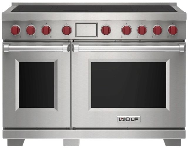 Wolf® 48" Stainless Steel Pro Style Induction Range-0