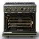 Viking® 7 Series 36" Martini Pro Style Liquid Propane Gas Range-1