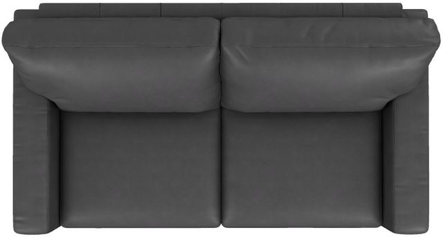 La-Z-Boy® Shiloh Navy Leather Full Sleep Sofa-5