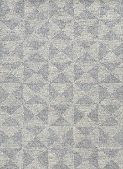 KAS Rugs Hudson Ivory Tribeca 5'x7' Area Rug-0