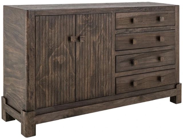 International Furniture Direct Atenas Dark Brown Console-0