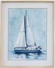 Bassett Mirror Lone Sailboat I Wall Art-0
