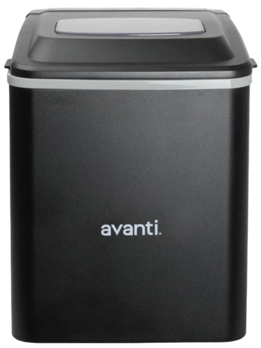 Avanti® 9” 26 lb. Black Ice Maker-1