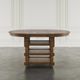 Jofran Inc. Winchester Harvest Round to Oval High/Low Dining Table-5