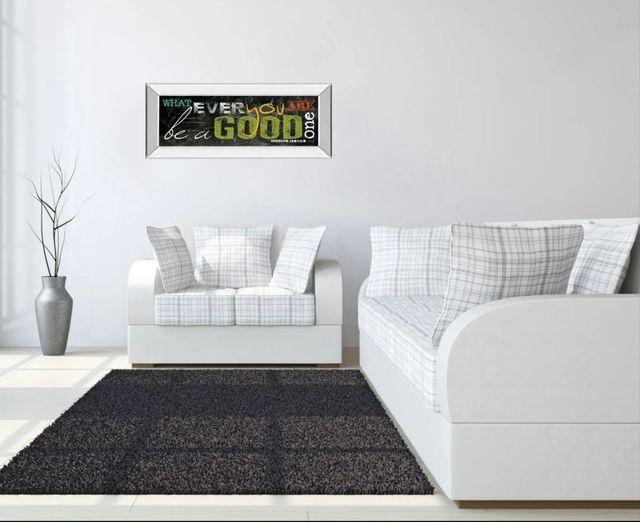 Classy Art Good One by Maria Rae Mirror Framed Wall Art-1