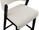 Bassett® Furniture Asher Bone/Ebony Upholstered Counter Stool-4