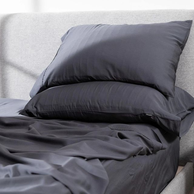 Hush Iced 4-Piece Charcoal Bamboo Cooling Full Sheets and Pillowcase Set-4