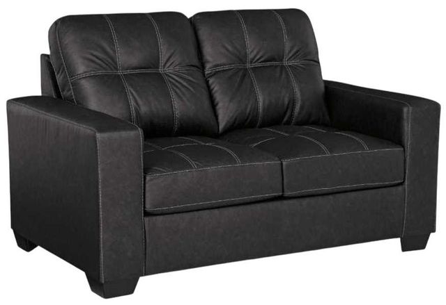 Benchcraft® Barlin Mills Carbon Loveseat-0