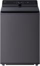LG Matte Black Top Load Washer & Gas Dryer Laundry Pair-1