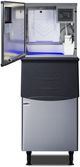 Summit® 23" 350 lb. Stainless Steel Freestanding Ice Maker with Steel Bin-2