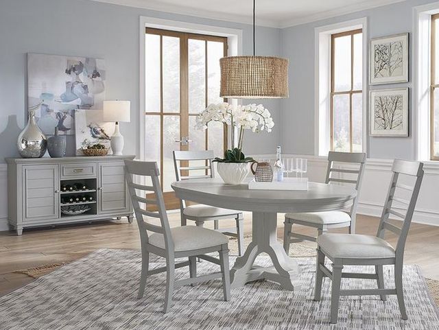 Magnussen Home® Charleston Harbor Gray 48" Round Dining Table-2