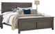 A-America® Glacier Point Graystone King Panel Bed-0