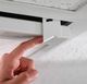 Chief® White 2' x 2' Above Suspended Ceiling Storage Box-3