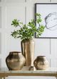 A & B Home Gold Chisel Jar with Lid-5