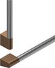 Fisher & Paykel Professional Dark Copper Refrigerator Handle Kit-1