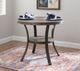 Powell® Franklin Gray Counter Table with Pewter Base-1