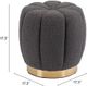 Zuo Modern Napa Dark Gray Ottoman-4