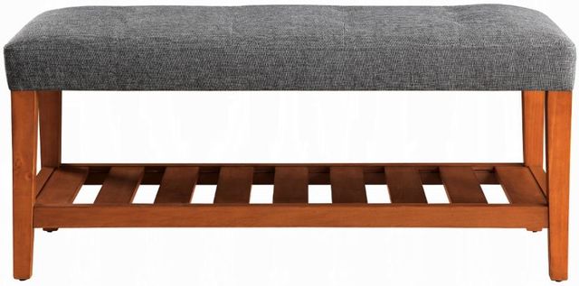 ACME Furniture Charla Gray/Oak Bench-1