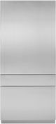 Monogram® 30" Stainless Steel Left Hinge Column Refrigerator Door Panel Kit-0