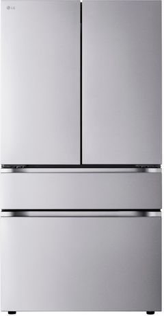 LG 36 in. 25.5 Cu. Ft. PrintProof™ Stainless Steel Counter Depth French Door Refrigerator 