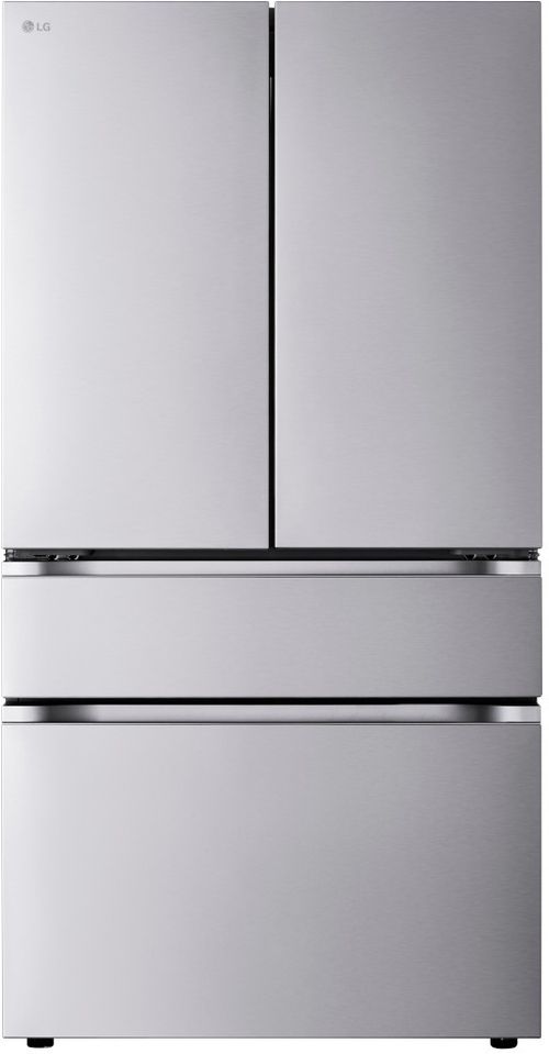 LG 36 in. 25.5 Cu. Ft. PrintProof™ Stainless Steel Counter Depth French ...