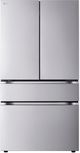LG 36" 25.5 Cu. Ft. PrintProof™ Stainless Steel Counter Depth French Door Refrigerator -0