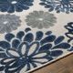 Surya Cabo Blue/Ivory 5'x7' Area Rug-3