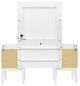 Liberty Furniture Reflections Pearl White Vanity Table-4