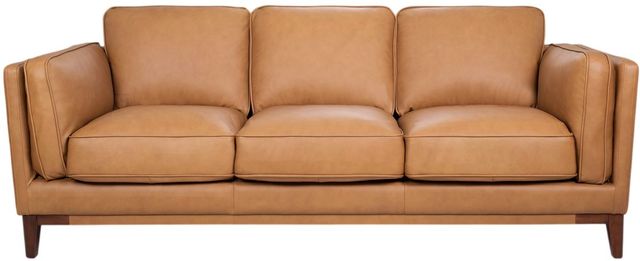 Leather Italia™ Georgetowne Pendry Carmel Saddle Sofa-0