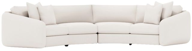 Bernhardt Soleil Bernhardt Living 2-Piece Curved Sectional-0